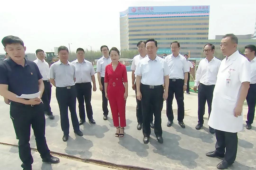 省委常委、市委書記王浩親臨西安國際醫(yī)學中心醫(yī)院檢查指導健康西安建設(shè)工作