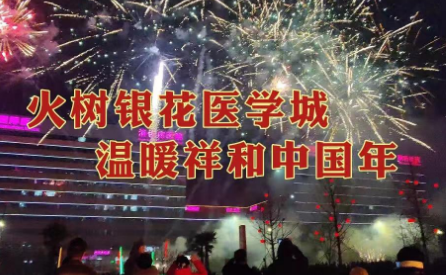火樹銀花醫(yī)學(xué)城  溫暖祥和中國(guó)年