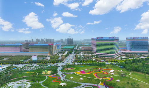 “高空”視角看“西安國際醫(yī)學中心醫(yī)院”！